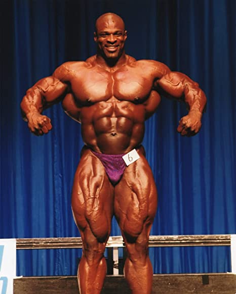 Ronnie Coleman Physique - Showing Off Muscles