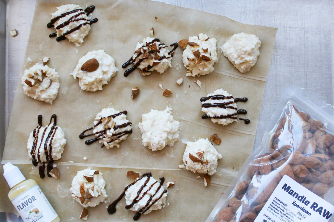 vánoční kokosky - vánoční cukroví fitness