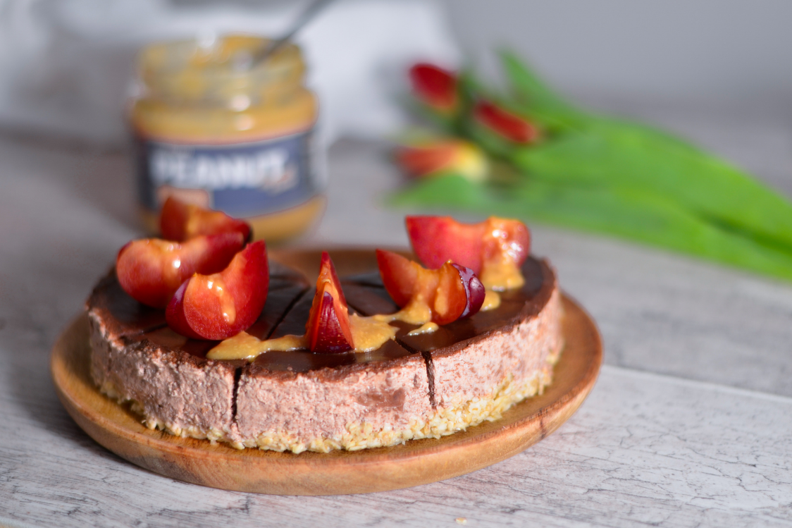 Jednoduchý nepečený čokoládový dort Jednoduchý nepečený čokoládový dort