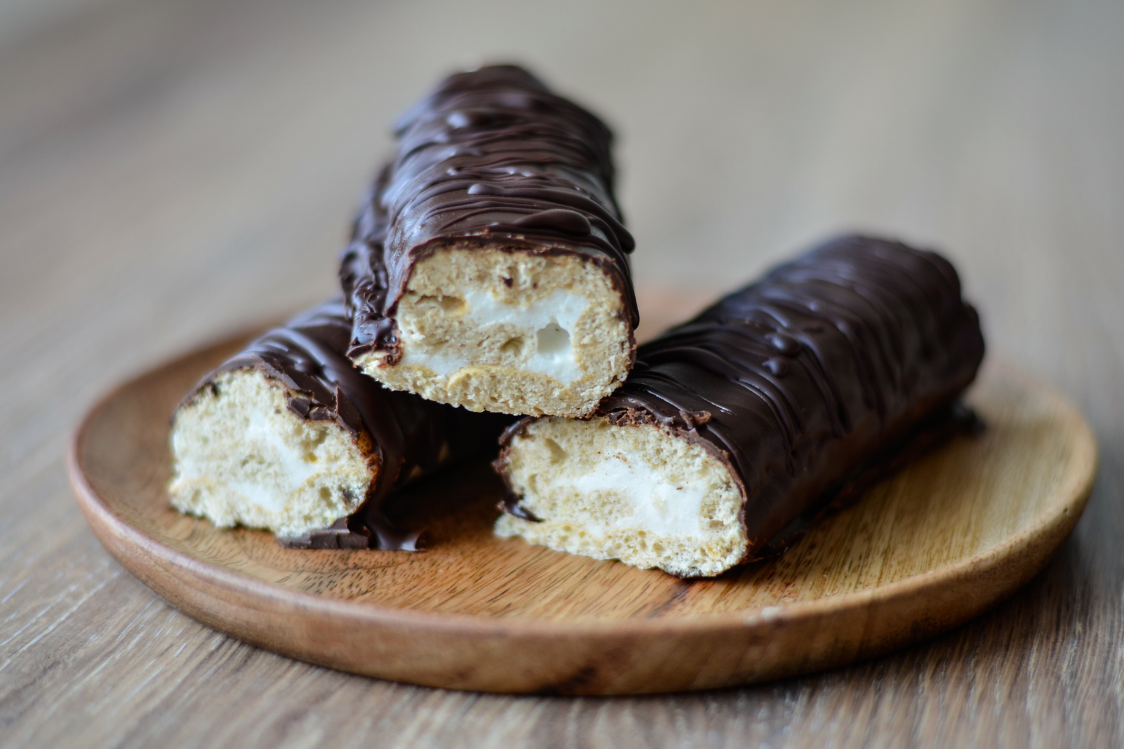 Mini rolády plné proteinu Mini rolády plné proteinu