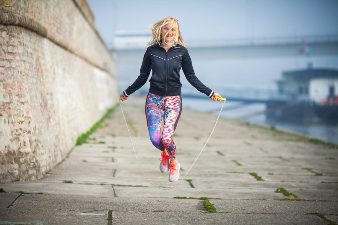 Skipping rope can improve your mood