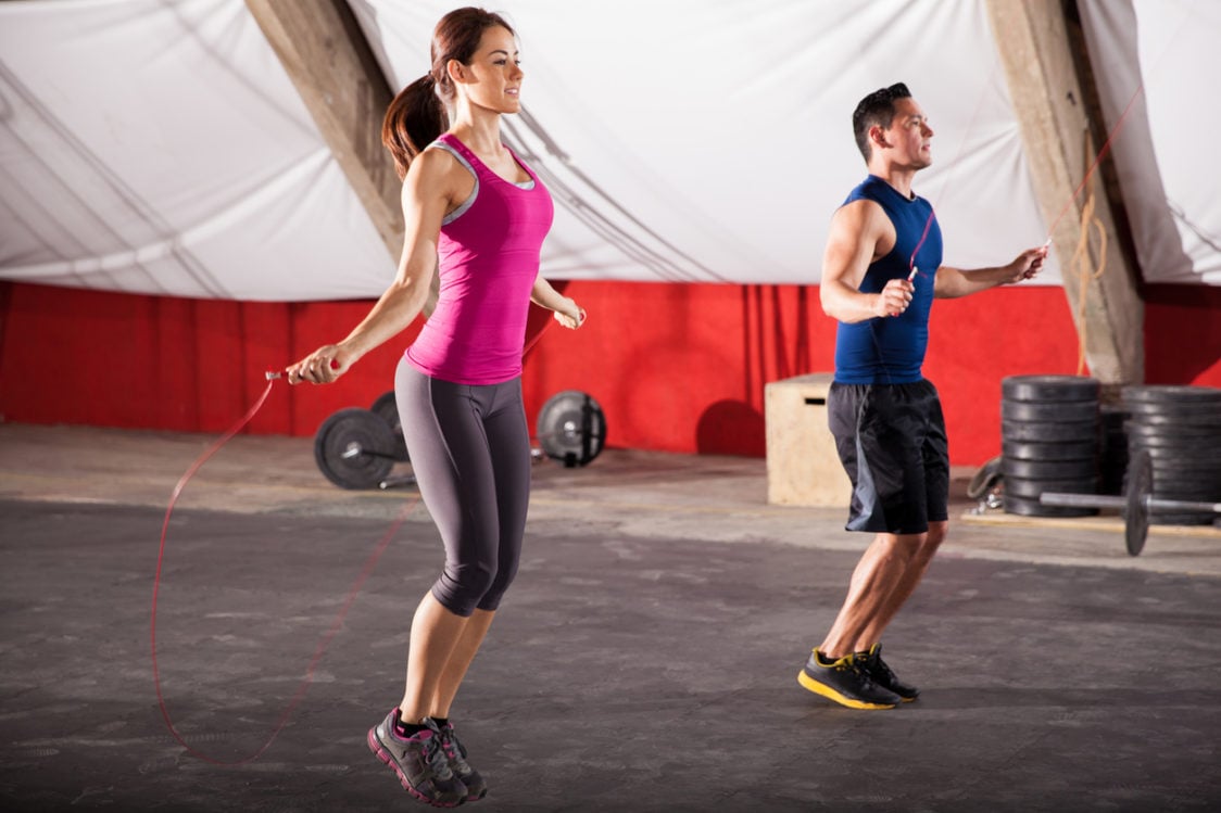 The most common mistakes when skipping rope