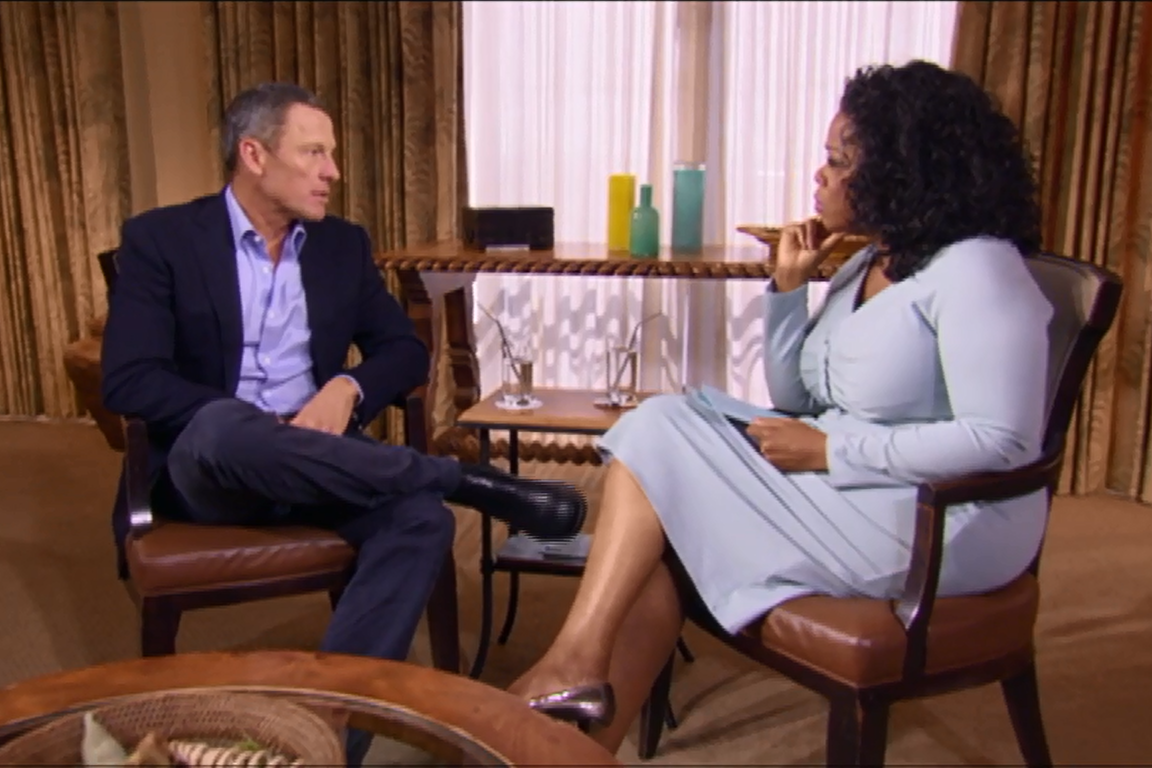  Lance Armstrong and Oprah Winfrey