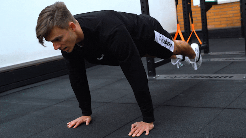 How to perform plank with TRX?