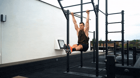 How to correctly perform the hanging L-sit?