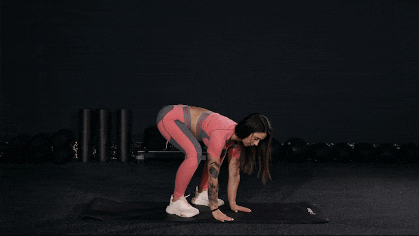 How to do bend-over t-spine rotation to relieve back pain?