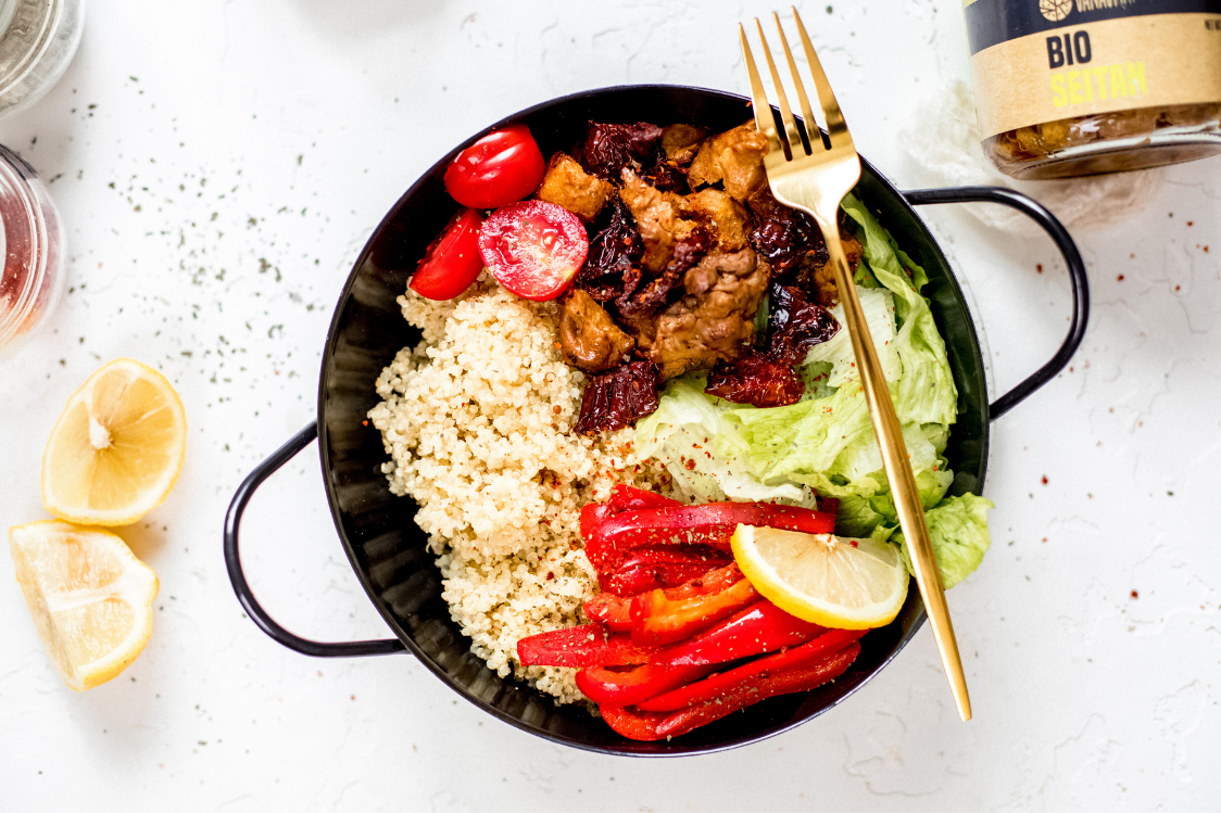 Flavourful and protein-packed vegan fajita