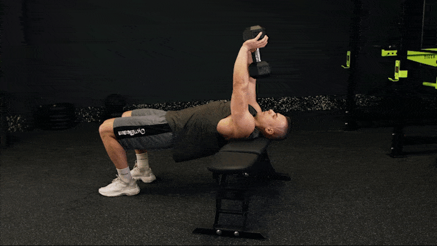 How to perform dumbbell pullover?