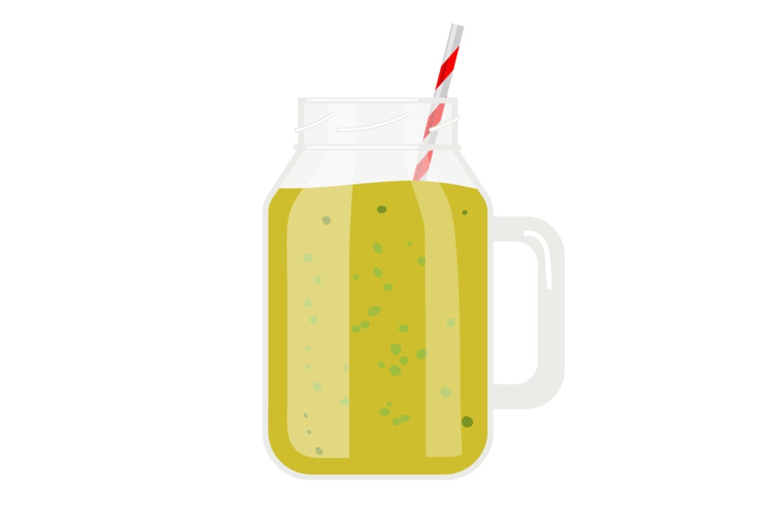 Jak ozdobit smoothie?