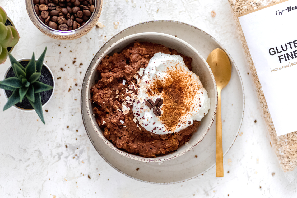 Oatmeal with Cocoa and Coffee