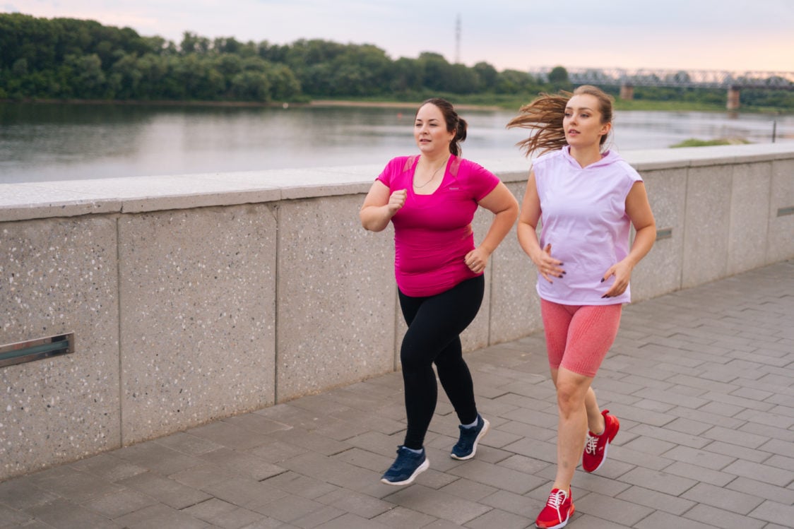 Is it healthy to run with excess weight?