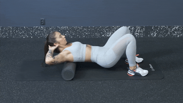 How to foam roll your back?