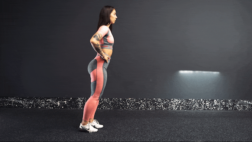 How to perform the forward lunges?