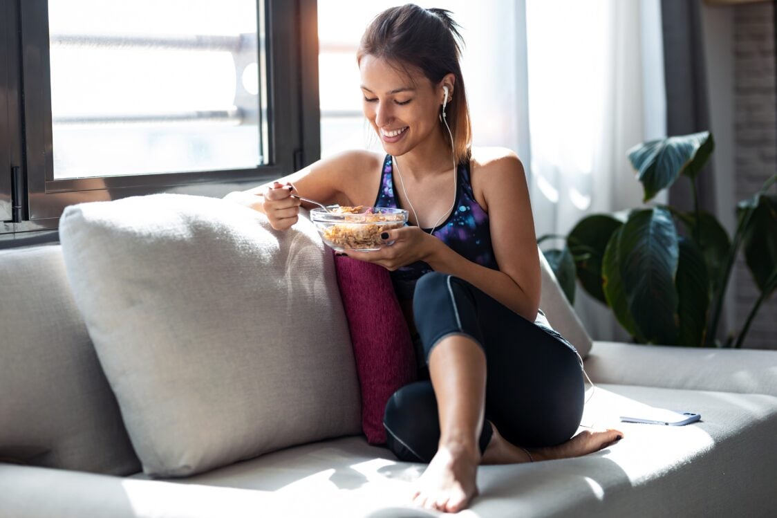 Why should you eat before a workout?