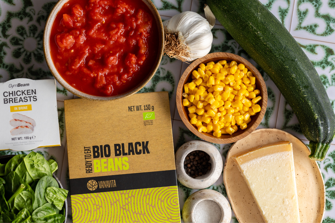 Pečene punjene tikvice - sastojci