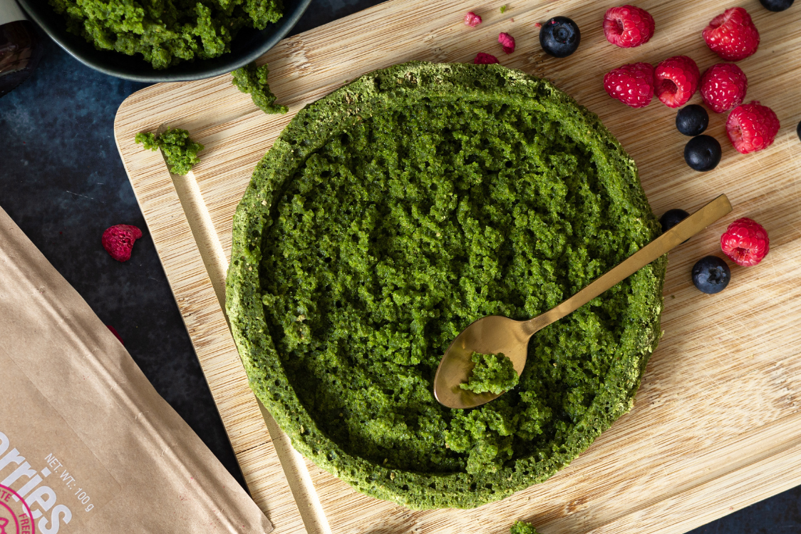 Mechový dort s tvarohovým krémem - příprava korpusu