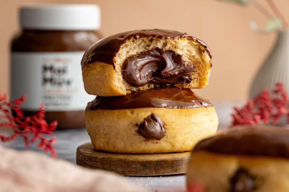 Pečene čokoladne krafne