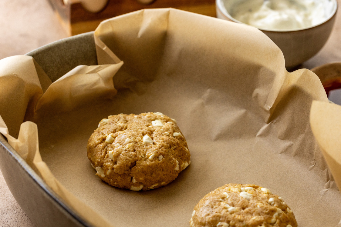 Turska jaja s kiflicama od zrnatog sira - Priprema kiflica