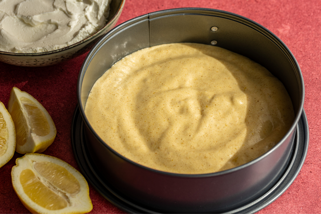 Osvěžující citrónový koláč - příprava korpusu Osvěžující citrónový koláč - příprava korpusu