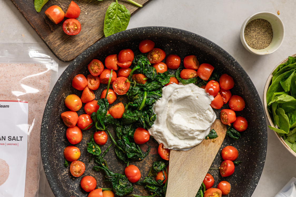 Kremasta tjestenina s lososom - umak