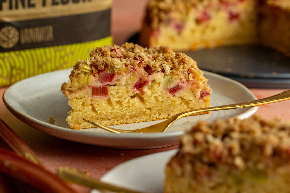 Drobljenac s rabarbarom