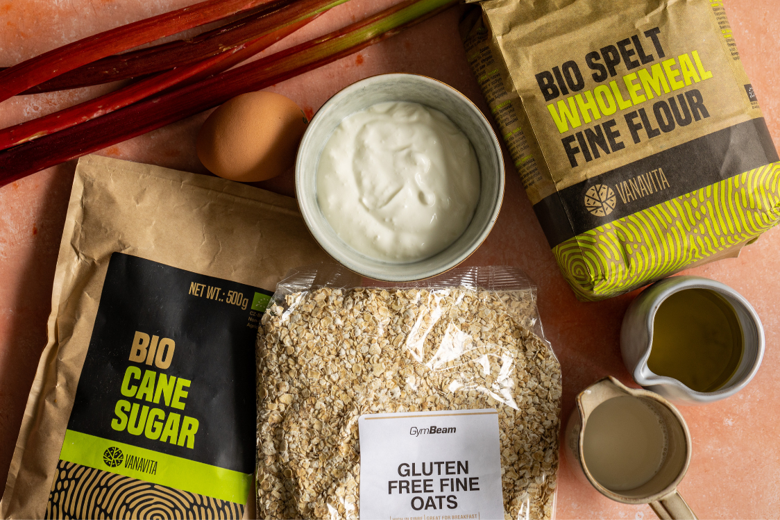 Drobljenac s rabarbarom – sastojci