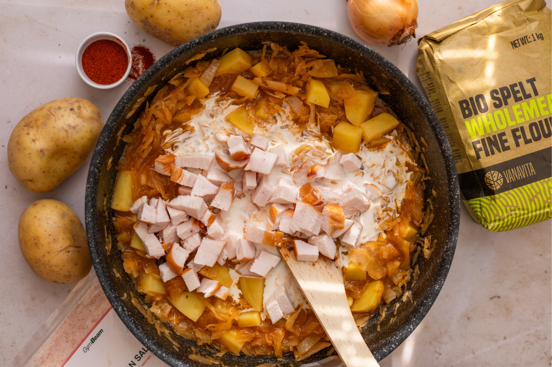 Juha od kupusa - završetak kuhanja Juha od kupusa - završetak kuhanja