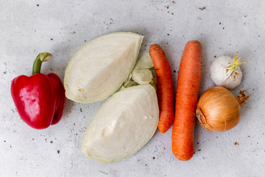 Fermentirano povrće - sastojci