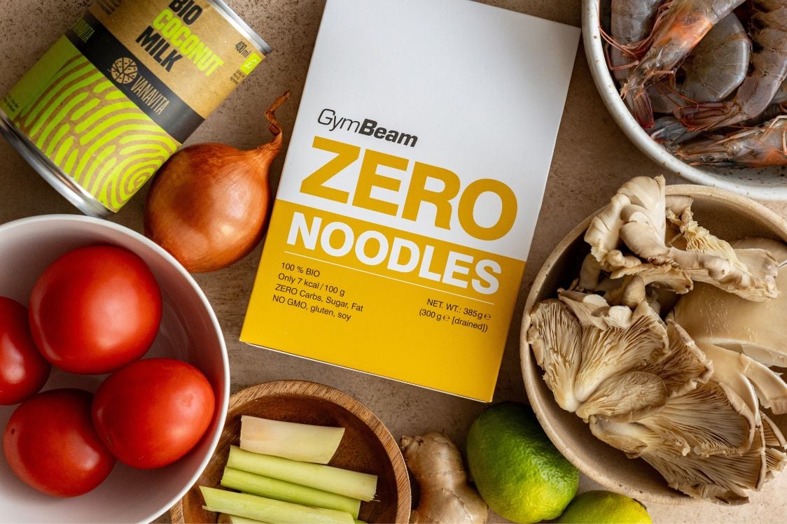 Thajská polévka Tom Yum - ingredience