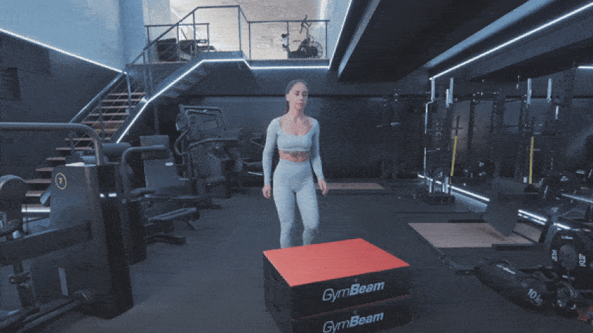 HIIT: Výstupy na bednu