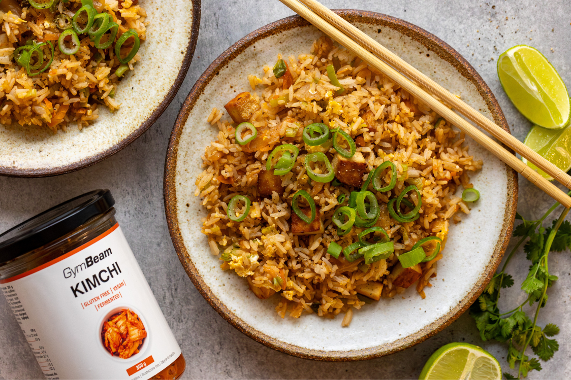 Kimchi smažená rýže 