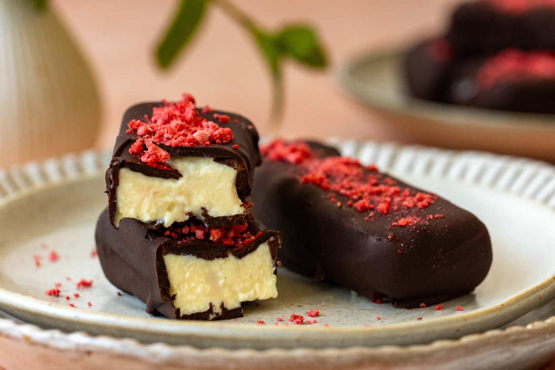 Tvarohové tyčinky v čokoládě