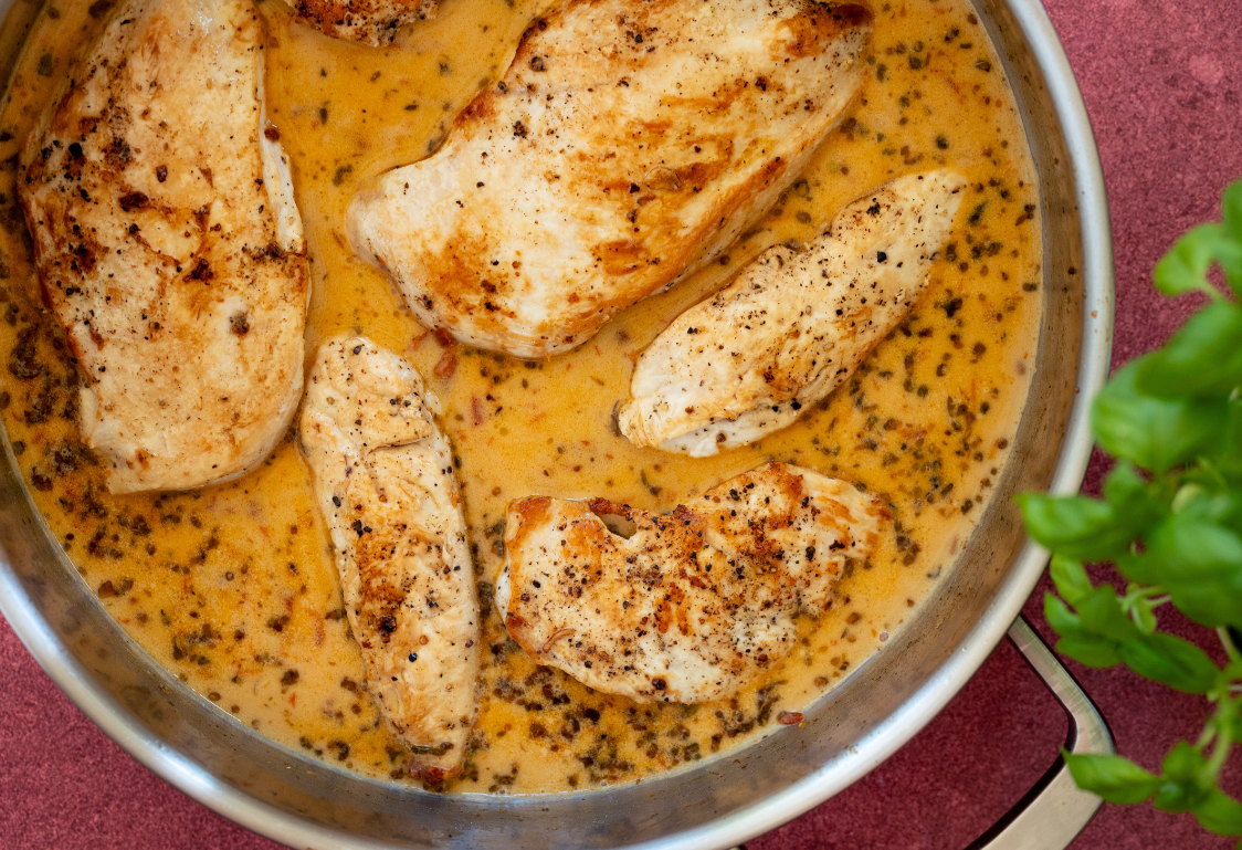 Marry Me Chicken - příprava masa