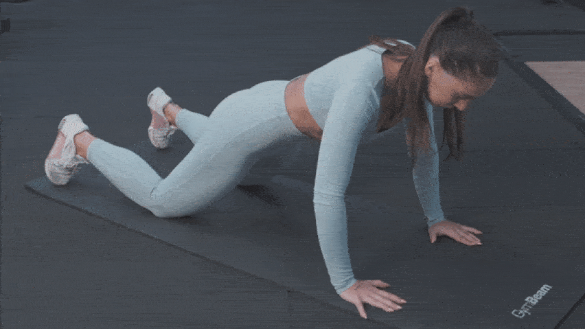 Jak správně cvičit kliky na kolenou?