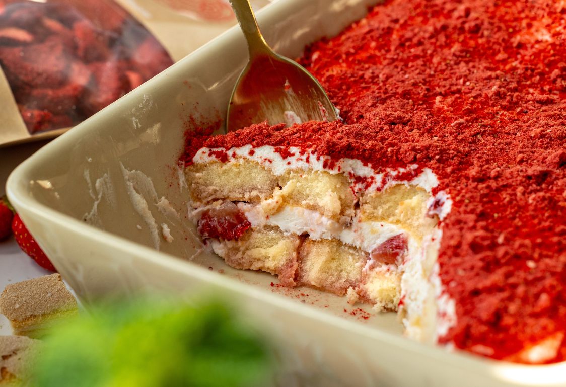 Jahodové tiramisu 