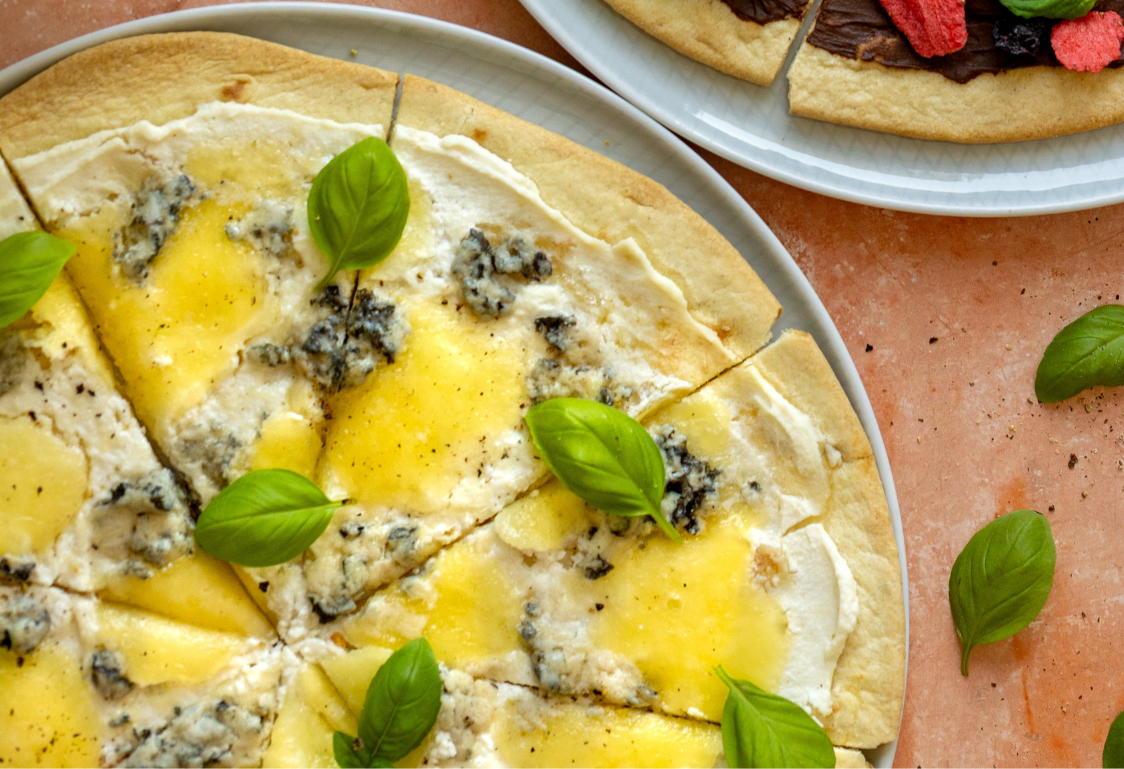 Pizza quattro formaggi