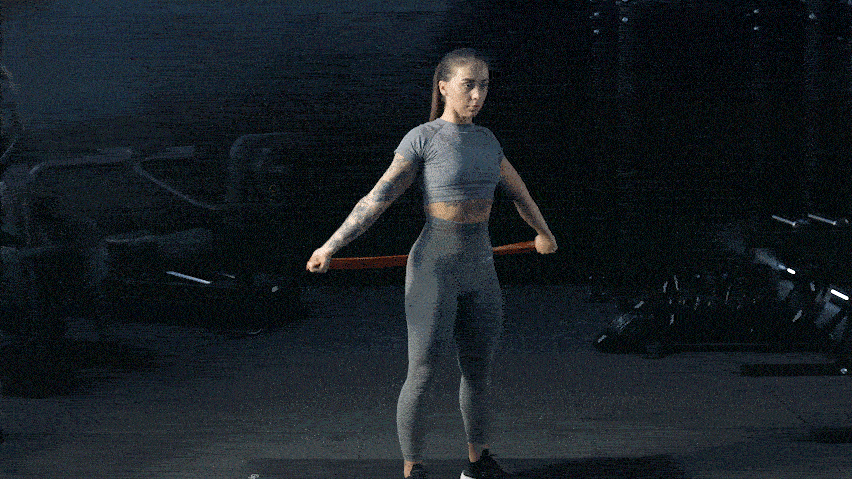 Jak protáhout ramena s expanderem?