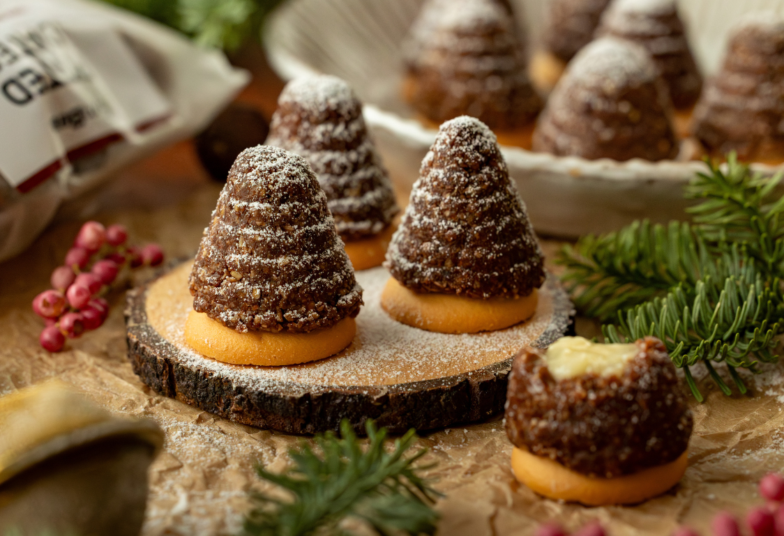 Vosí hnízda plněná vanilkovým krémem