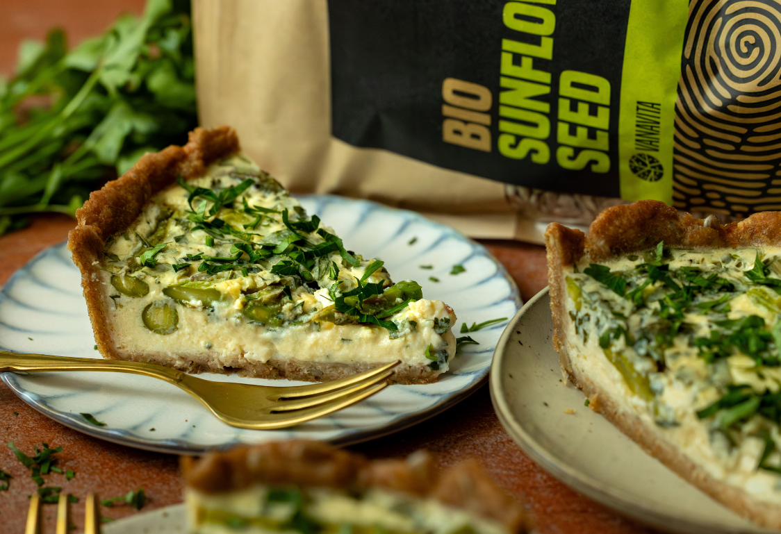 Slaný chřestový koláč