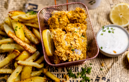 Fitness recept: Fish and chips