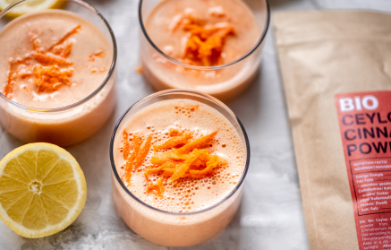 Fitness recept: Smoothie, které chutná jako mrkvový dort