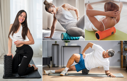 Jak používat foam roller? 8 nejlepších cviků s pěnovým válcem 
