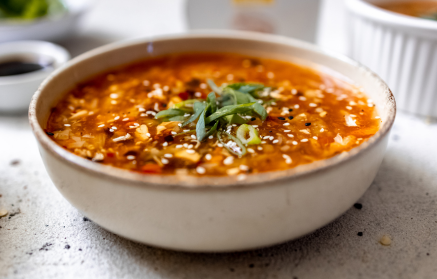 Fitness recept: Pikantní sladkokyselá kuřecí polévka