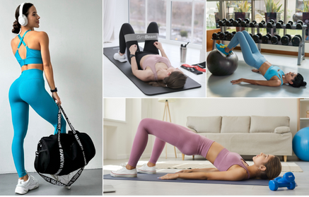 Glute bridge: 10 variant můstku pro pevnější a kulatější zadek