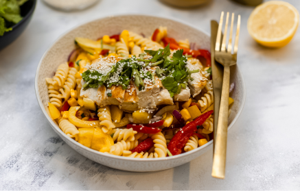 Fitness recept: Asijský těstovinový salát