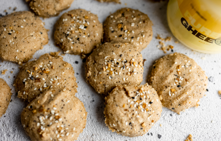 Fitness recept: Slané cibulové sušenky