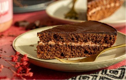 Fitness recept: Proteinový sacher dort