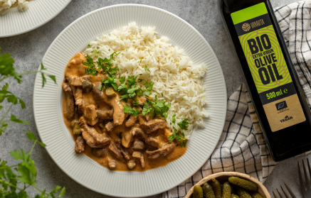 Fitness recept: Hovězí Stroganov