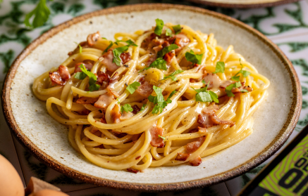 Fitness recept: Špagety carbonara