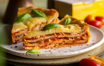 Fitness recept: Slaný tortillový dort